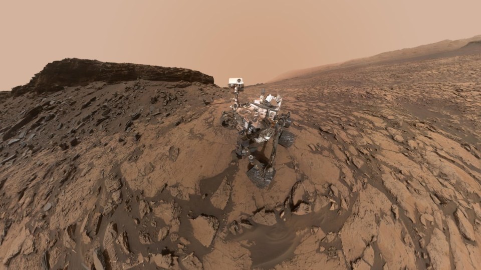 Curiosity na Marsu